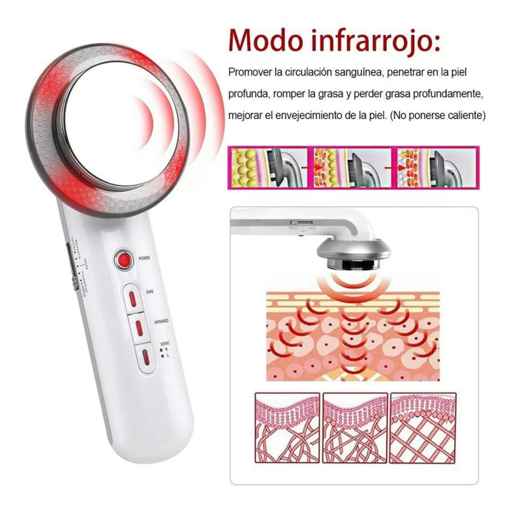 Masajeador Corporal Ultrasonido Zo